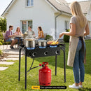 3 Burner Propane Stove 240000 BTU Outdoor Camping Grill by LJGDeals