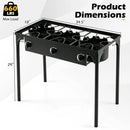 3 Burner Propane Stove 240000 BTU Outdoor Camping Grill by DirectDeals
