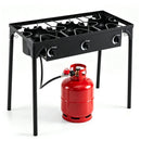 3 Burner Propane Stove 240000 BTU Outdoor Camping Grill by LJGDeals