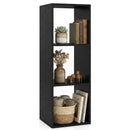 3 Cube Bookshelf with Back Guardrail for Living Room Bedroom by LJGDeals
