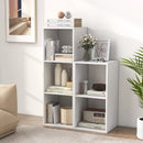 3 Cube Bookshelf with Back Guardrail for Living Room Bedroom by LJGDeals