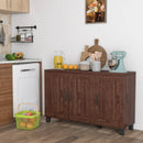 3-Door Buffet Sideboard with Adjustable Shelves and Anti-Tipping Kits by LJGDeals