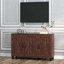 3-Door Buffet Sideboard with Adjustable Shelves and Anti-Tipping Kits by LJGDeals