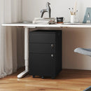 3 Drawer Filing Cabinet Locking Pedestal Desk by LJGDeals