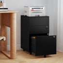3 Drawer Filing Cabinet Locking Pedestal Desk by LJGDeals