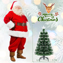 3 Feet Fiber Optic Christmas Tree with Branch Tips and Topper Star by LJGDeals
