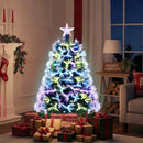 3 Feet Fiber Optic Christmas Tree with Branch Tips and Topper Star by LJGDeals