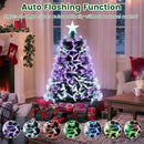 3 Feet Fiber Optic Christmas Tree with Branch Tips and Topper Star by LJGDeals