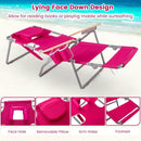 3-IN-1 Foldable Beach Chair with Footrest and Adjustable Backrest by LJGDeals