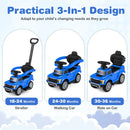 3-In-1 Licensed Ford Push Car for Toddlers by DirectDeals
