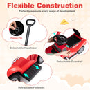 3-In-1 Licensed Ford Push Car for Toddlers by DirectDeals