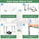 3-Level Height Adjustable Folding Table by DirectDeals