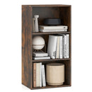 3 Open Shelf Bookcase Modern Storage Display Cabinet-Black by DirectDeals