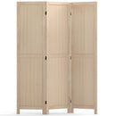 3 Panel Folding Room Divider for Home Office Bedroom Restaurant-Beige by LJGDeals