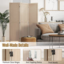 3 Panel Folding Room Divider for Home Office Bedroom Restaurant-Beige by LJGDeals