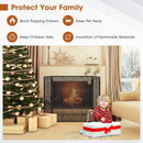 3-Panel Metal Foldable Fireplace Screen with Metal Mesh by DirectDeals