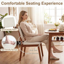 3-Piece Dining Table Set for 2 with Upholstered Chairs by DirectDeals