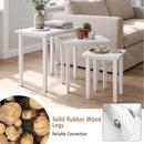 3-Piece Farmhouse Rectangle Side Table Set for Living Room by LJGDeals