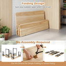 3-Piece Folding Picnic Table with Benches Fir Wood Portable Bear Camping SET by LJGDeals