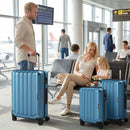 3-Piece Hardside Luggage Set (20/24/28 Inch) Lightweight with 3-Digital Lock by LJGDeals