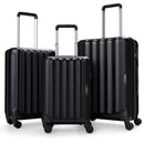 3-Piece Hardside Luggage Set (20/24/28 Inch) Lightweight with 3-Digital Lock by LJGDeals