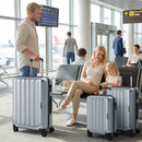 3-Piece Hardside Luggage Set (20/24/28 Inch) Lightweight with 3-Digital Lock by LJGDeals
