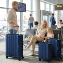3-Piece Hardside Luggage Set (20/24/28 Inch) Lightweight with 3-Digital Lock by LJGDeals