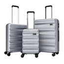 3-Piece Hardside Luggage Set 20/24/28 Inch Lightweight Hardside Suitcases by LJGDeals