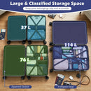 3-Piece Hardside Luggage Set 20/24/28 Inch Lightweight Hardside Suitcases by LJGDeals