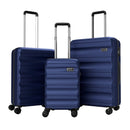 3-Piece Hardside Luggage Set 20/24/28 Inch Lightweight Hardside Suitcases by LJGDeals