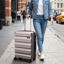 3-Piece Hardside Luggage Set 20/24/28 Inch Lightweight Hardside Suitcases by LJGDeals