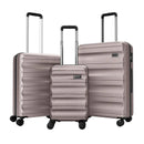 3-Piece Hardside Luggage Set 20/24/28 Inch Lightweight Hardside Suitcases by LJGDeals