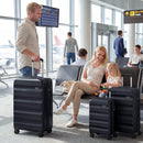 3-Piece Hardside Luggage Set 20/24/28 Inch Lightweight Hardside Suitcases by LJGDeals