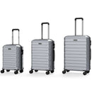 3-Piece Hardside Luggage Set Lightweight Hardside Suitcases with 8-Spinner Wheels by LJGDeals