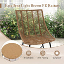 3 Piece Outdoor Furniture Set with Pet Housefor Patio Yard-Brown by LJGDeals