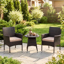 3 Piece Patio Furniture Set Outside Bistro Set for Porch by LJGDeals