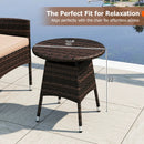 3 Piece Patio Furniture Set Outside Bistro Set for Porch by LJGDeals