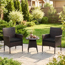 3 Piece Patio Furniture Set Outside Bistro Set for Porch by LJGDeals