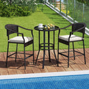 9 Feet Patio Umbrella with Push Button Tilt and Crank by DirectDeals