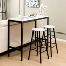 3 Piece Pub Table and Stools Kitchen Dining Set by LJGDeals
