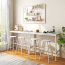 3 Piece Pub Table and Stools Kitchen Dining Set by LJGDeals