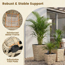 Rattan Planter Box Set - 3 Piece with Removable Liners by DirectDeals