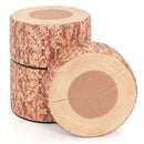 3-Piece Tree Stump Stool Set with Wood Printing Nature Decoration by LJGDeals