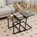 3 Pieces Multifunctional Coffee End Table Set by LJGDeals