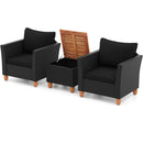 3 Pieces Outdoor Patio
