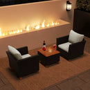 3 Pieces Outdoor Patio by LJGDeals