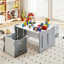 3-Piese Toddler Set with 2 Stools and Activity Table by LJGDeals