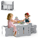 3-Piese Toddler Set with 2 Stools and Activity Table by LJGDeals