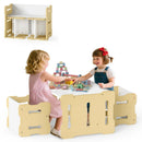 3-Piese Toddler Set with 2 Stools and Activity Table by LJGDeals