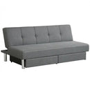 3-Seat Convertible Sofa Bed with 2 Large Drawers and 3 Adjustable Angles by LJGDeals
